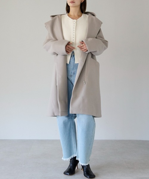 フード付ジップコート（その他アウター）｜TRIANGLE PALETTE