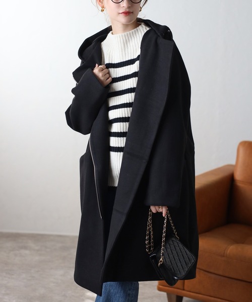 セール】フード付ジップコート（その他アウター）｜TRIANGLE PALETTE