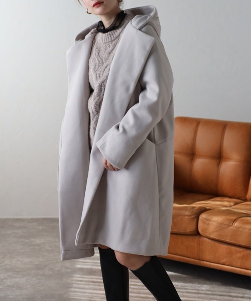 セール】フード付ジップコート（その他アウター）｜TRIANGLE PALETTE