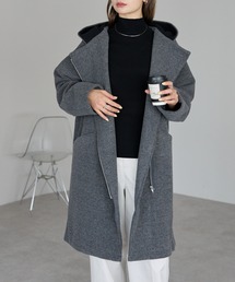 TRIANGLE PALETTE（トライアングルパレット）の「フード付ジップコート（その他アウター）」