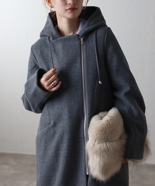 model：163cm / size：F