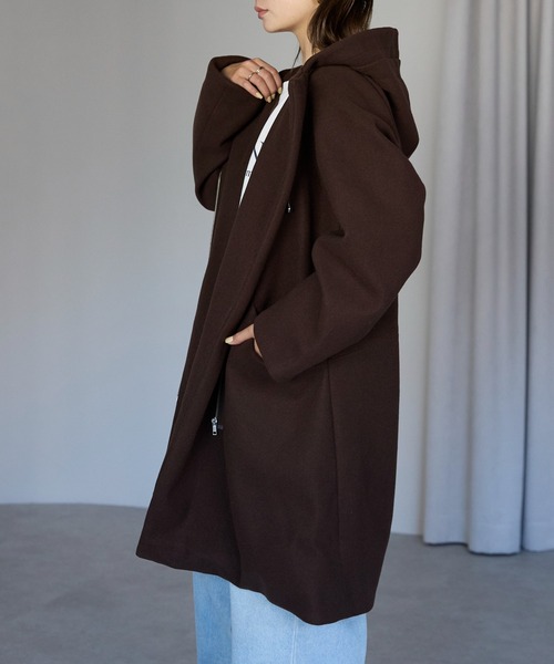 セール】フード付ジップコート（その他アウター）｜TRIANGLE PALETTE