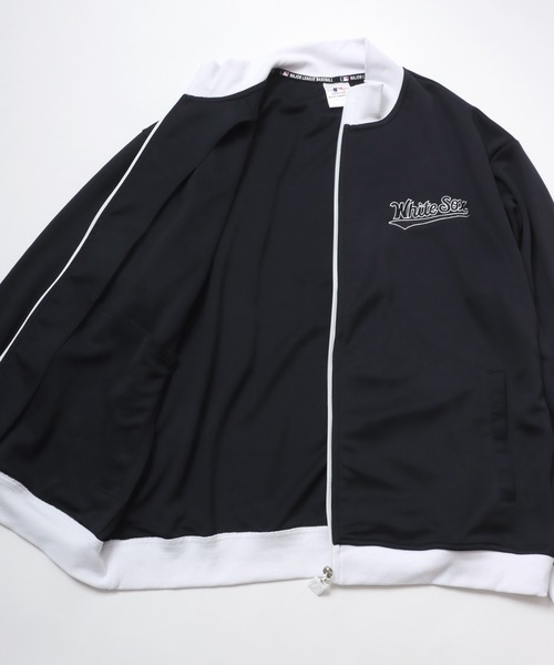 MLB（メジャーリーグベースボール）の「MLB/メジャーリーグベースボール ジャージ ワンポイントロゴ刺繍 トラックジャケット（ジャージ・メンズ・ブラウン/ブラック/ネイビー・M/LL/L）」の11枚目の写真