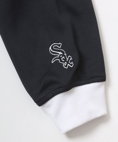 MLB（メジャーリーグベースボール）の「MLB/メジャーリーグベースボール ジャージ ワンポイントロゴ刺繍 トラックジャケット（ジャージ・メンズ・ブラウン/ブラック/ネイビー・M/LL/L）」の17枚目の写真