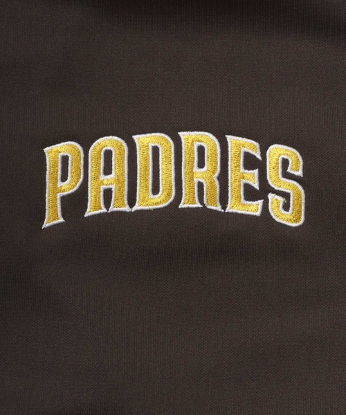 MLB（メジャーリーグベースボール）の「MLB/メジャーリーグベースボール ジャージ ワンポイントロゴ刺繍 トラックジャケット（ジャージ・メンズ・ブラウン/ブラック/ネイビー・M/LL/L）」の20枚目の写真