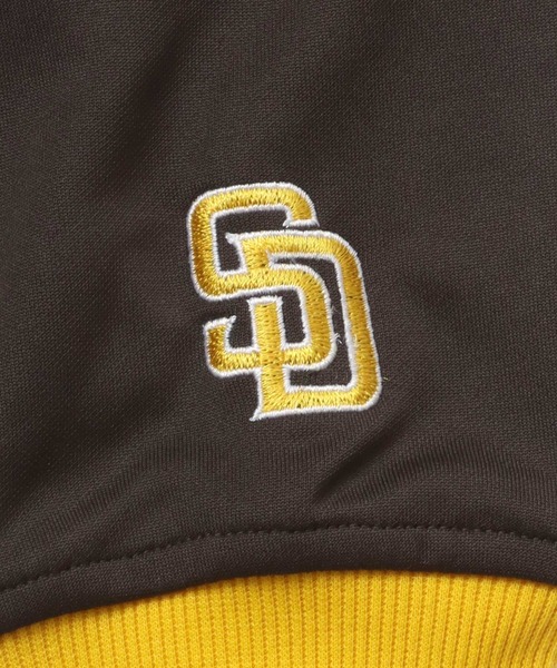 MLB（メジャーリーグベースボール）の「MLB/メジャーリーグベースボール ジャージ ワンポイントロゴ刺繍 トラックジャケット（ジャージ・メンズ・ブラウン/ブラック/ネイビー・M/LL/L）」の21枚目の写真