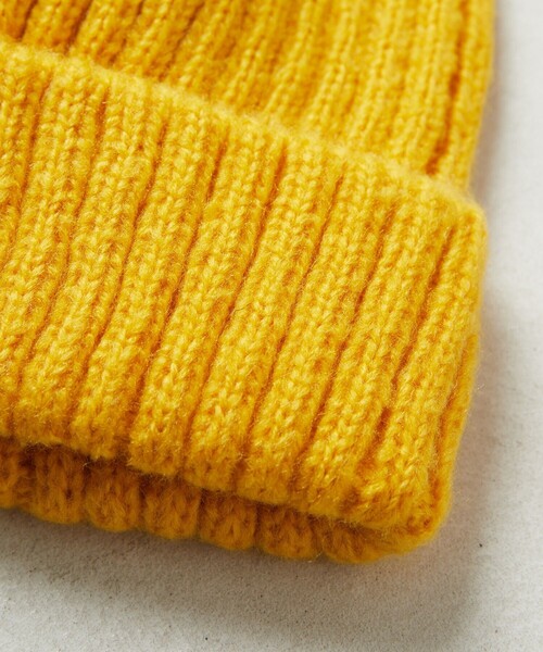 FREAK'S STORE（フリークスストア）の「限定展開　カラー ニット帽（ニットキャップ/ビーニー・レディース・ブラック/オフホワイト/ブルー/イエロー・ONE SIZE）」の16枚目の写真