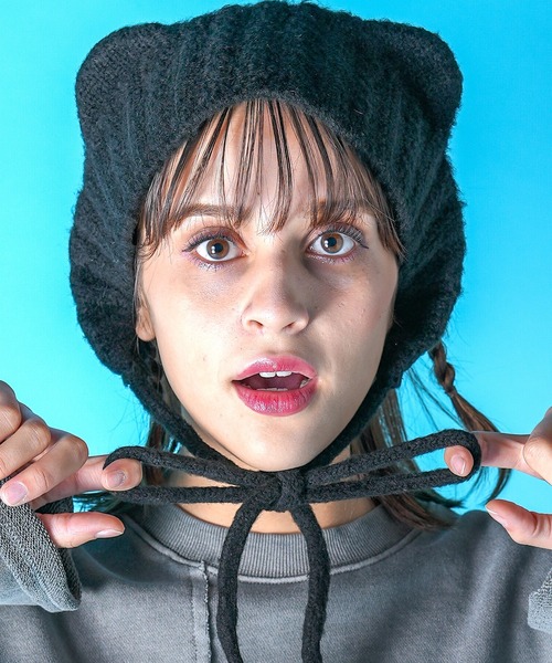 希少 MAD PUNKS ゴスパンク 帽子 猫耳 平成 ゴスロリ 00s - メルカリ