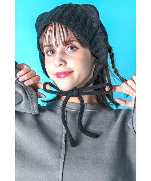 セール】an meets zakka ネコ耳ニットヘアバンド（ヘアバンド