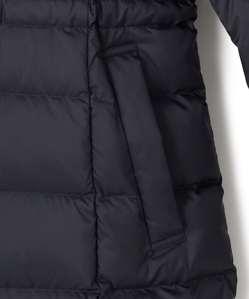 新色追加/洗える/撥水加工】シレータフタ ロング ダウンコート