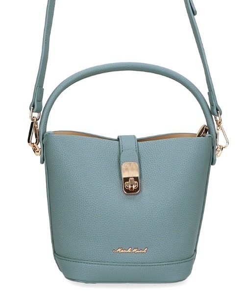 MISCH MASCH（ミッシュマッシュ）の「2WAYバケツ型ミニバッグ/MM358002（ショルダーバッグ・レディース・ブラック/ベージュ/ブルー/グリーン・ﾌﾘ-）」の21枚目の写真