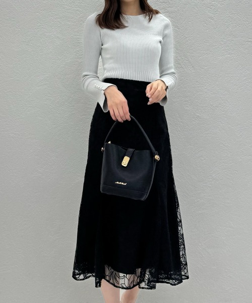 MISCH MASCH（ミッシュマッシュ）の「2WAYバケツ型ミニバッグ/MM358002（ショルダーバッグ・レディース・ブラック/ベージュ/ブルー/グリーン・ﾌﾘ-）」の15枚目の写真