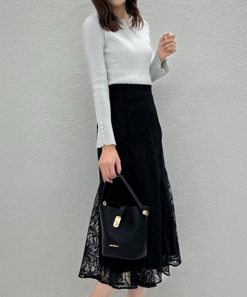 MISCH MASCH（ミッシュマッシュ）の「2WAYバケツ型ミニバッグ/MM358002（ショルダーバッグ・レディース・ブラック/ベージュ/ブルー/グリーン・ﾌﾘ-）」の18枚目の写真