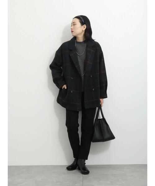 Samansa Mos2 blue（サマンサモスモスブルー）の「ストレッチブーツ（ブーツ・レディース・キナリ/ベージュ/ブラック・L/M）」の11枚目の写真