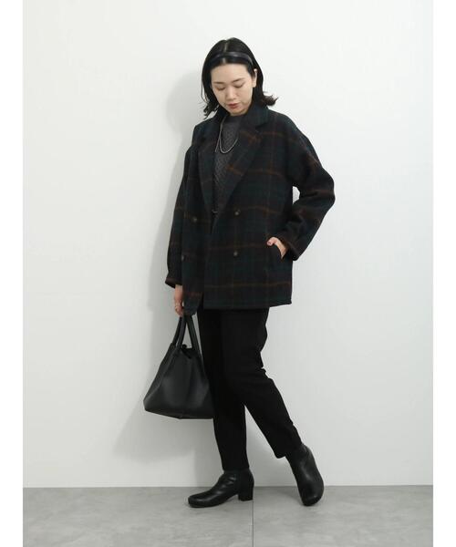 Samansa Mos2 blue（サマンサモスモスブルー）の「ストレッチブーツ（ブーツ・レディース・キナリ/ベージュ/ブラック・L/M）」の12枚目の写真