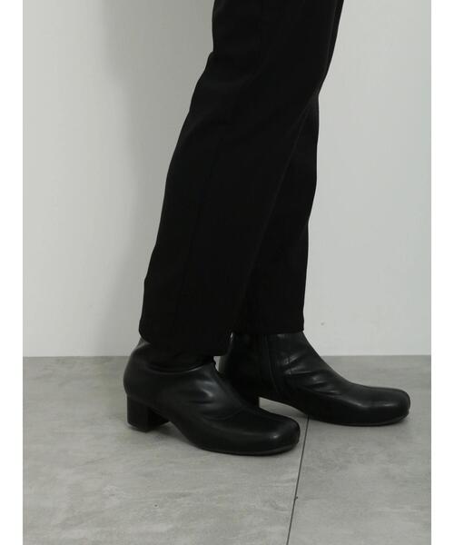 Samansa Mos2 blue（サマンサモスモスブルー）の「ストレッチブーツ（ブーツ・レディース・キナリ/ベージュ/ブラック・L/M）」の13枚目の写真