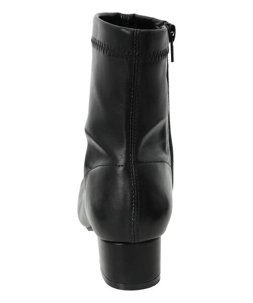 Samansa Mos2 blue（サマンサモスモスブルー）の「ストレッチブーツ（ブーツ・レディース・キナリ/ベージュ/ブラック・L/M）」の17枚目の写真