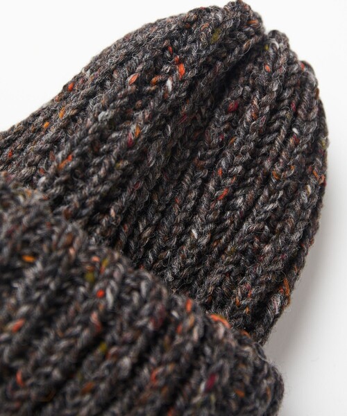 HIGHLAND 2000（ハイランドトゥーサウザンド）の「HIGHLAND2000/ハイランド2000 別注 ボブニットキャップ（ニットキャップ/ビーニー・メンズ・ブラック/オレンジ/ナチュラル/その他9・ﾌﾘ-）」の12枚目の写真
