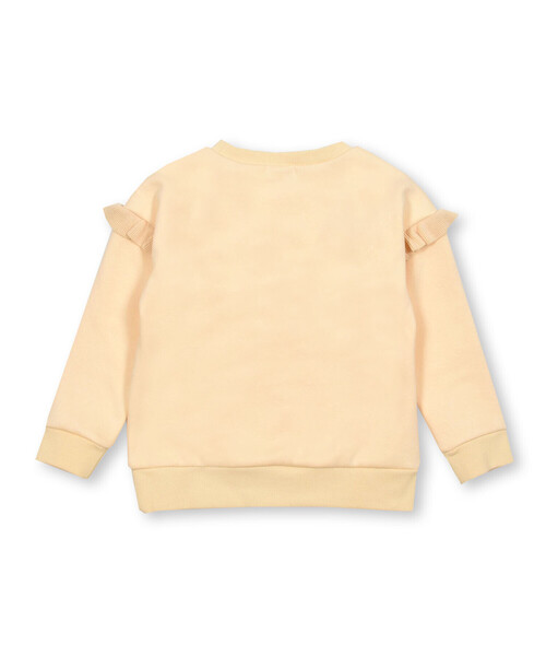 Noeil aime BeBe(ノイユエイムベベ)の「袖フリルベア裏毛起毛ウサギトレーナ―(80~130cm)(スウェット・キッズ・オフホワイト/ピンク・90cm/100cm/80cm/110cm/120cm/130cm)」の10枚目の写真