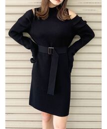 MURUA | ショルダーカットミニワンピース(ワンピース)