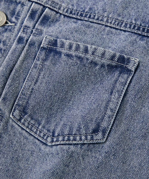 ビッグシルエットデニムジャケット