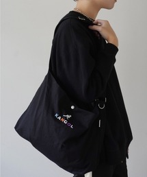 【KANGOL/カンゴール】 マチ付き キャンバス スクエア トートバッグ