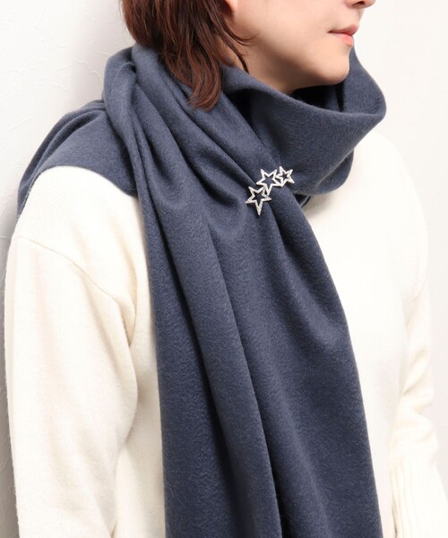 NOLLEY’S Sophi(ノーリーズソフィ)の「トリオキラスターブローチ(ブローチ/コサージュ・レディース・ゴールド/シルバー・FREE)」の5枚目の写真