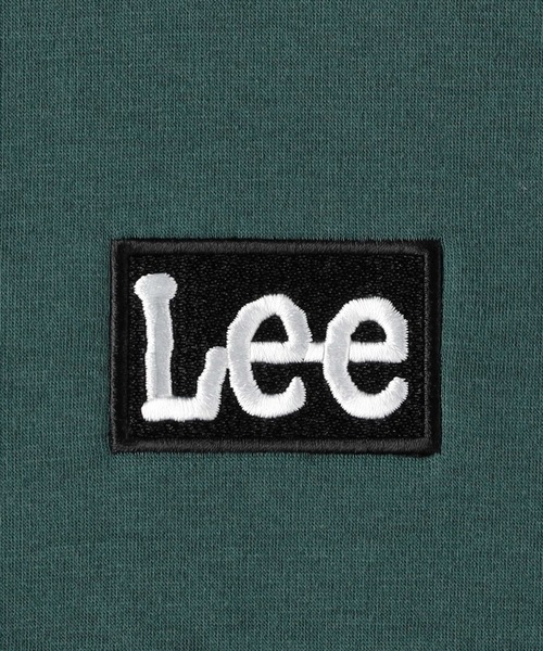 Lee(リー)の「【Lee別注】ボックスロゴ裏シャギーパーカ(パーカー・メンズ・グリーン・XL/M/L)」の7枚目の写真
