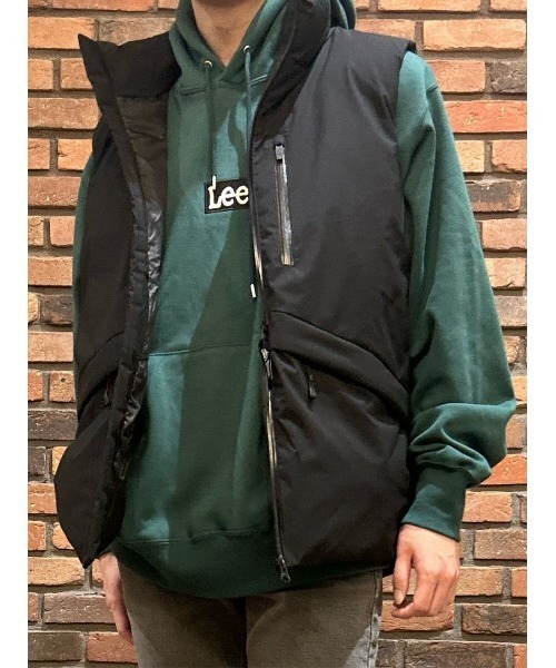 Lee(リー)の「【Lee別注】ボックスロゴ裏シャギーパーカ(パーカー・メンズ・グリーン・XL/M/L)」の16枚目の写真