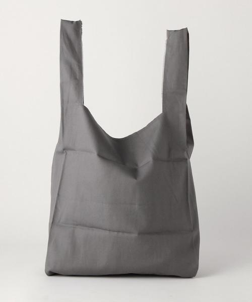 Another Edition（アナザーエディション）の「マーケットバック/AE Market BAG（エコバッグ/サブバッグ・レディース・オフホワイト/ダークグレー/ベージュ・フリー）」の5枚目の写真