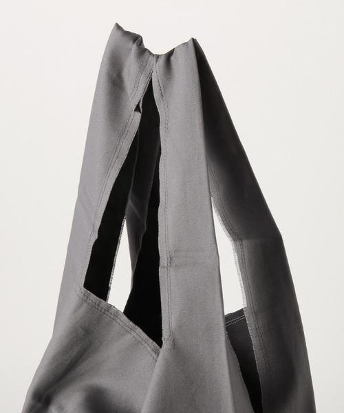 Another Edition（アナザーエディション）の「マーケットバック/AE Market BAG（エコバッグ/サブバッグ・レディース・オフホワイト/ダークグレー/ベージュ・フリー）」の6枚目の写真