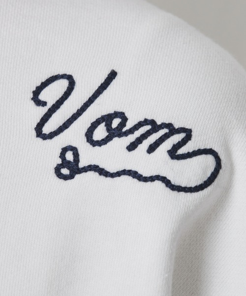 CHIC STYLE（シックスタイル）の「＜大きいサイズ＞綿100%7分袖ロゴ刺しゅうスウェット シックスタイル（スウェット・レディース・オフホワイト/ネイビー/杢グレー・5L/LL/L/3L/4L）」の10枚目の写真