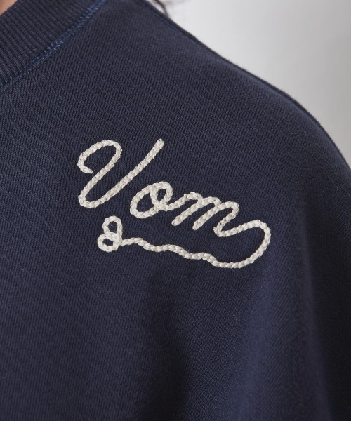 CHIC STYLE（シックスタイル）の「＜大きいサイズ＞綿100%7分袖ロゴ刺しゅうスウェット シックスタイル（スウェット・レディース・オフホワイト/ネイビー/杢グレー・5L/LL/L/3L/4L）」の13枚目の写真