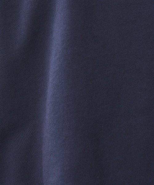 CHIC STYLE（シックスタイル）の「＜大きいサイズ＞綿100%7分袖ロゴ刺しゅうスウェット シックスタイル（スウェット・レディース・オフホワイト/ネイビー/杢グレー・5L/LL/L/3L/4L）」の14枚目の写真