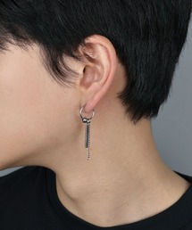 4INT. | モチーフ ロングピアス（片耳用） / サージカルステンレス316L (金属アレルギー対応)(ピアス（片耳用）)