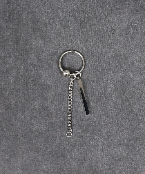 4INT.(フォイント)の「モチーフ ロングピアス(片耳用) / サージカルステンレス316L (金属アレルギー対応)(ピアス(片耳用)・メンズ・A/B・FREE)」の9枚目の写真