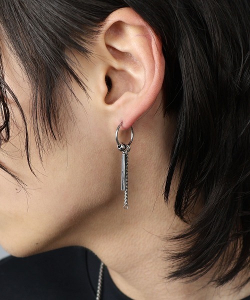 4INT.(フォイント)の「モチーフ ロングピアス(片耳用) / サージカルステンレス316L (金属アレルギー対応)(ピアス(片耳用)・メンズ・A/B・FREE)」の16枚目の写真