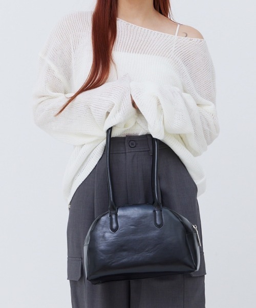 17HR（セブンティーンアワーズ）の「ショルダーバッグ（ハンドバッグ・レディース・ブラック・FREE）」の5枚目の写真