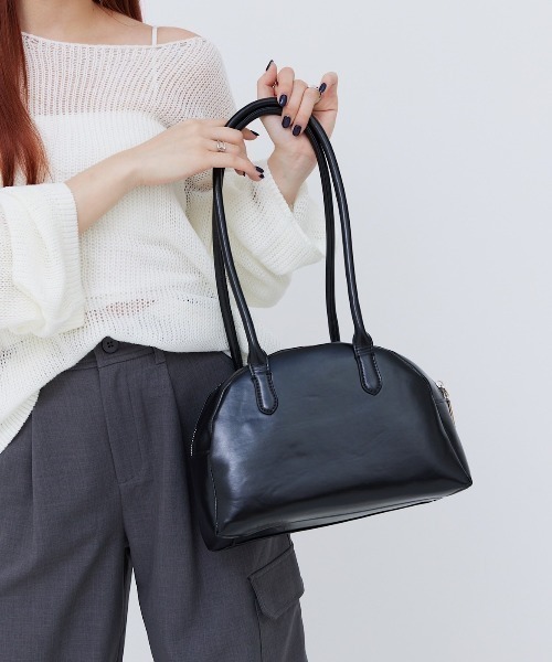 17HR（セブンティーンアワーズ）の「ショルダーバッグ（ハンドバッグ・レディース・ブラック・FREE）」の3枚目の写真