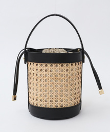 【ANDREA CARDONE/アンドレアカルドネ】筒形ハンドバッグ