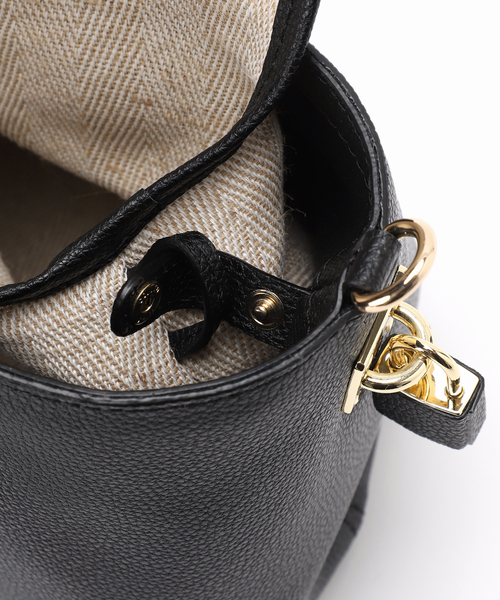 Noble（ノーブル）の「mica della valle/ミカデラヴァッレ mercato（ショルダーバッグ・レディース・ホワイト/ブラック・FREE）」の16枚目の写真