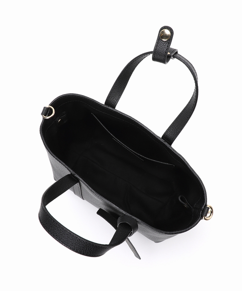 Noble（ノーブル）の「mica della valle/ミカデラヴァッレ mercato（ショルダーバッグ・レディース・ホワイト/ブラック・FREE）」の18枚目の写真