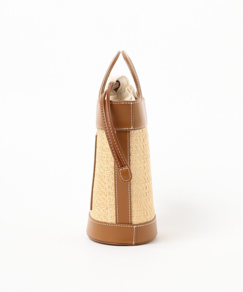 Demi-Luxe BEAMS（デミルクス ビームス）の「Demi-Luxe BEAMS / コンビ かごバッグ（かごバッグ・レディース・ブラウン/ブラック・ONE SIZE）」の10枚目の写真