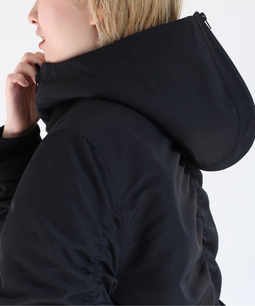 cepo（セポ）の「ソデギャザーバルーンボアブルゾン（ブルゾン・レディース・オリーブ/ブラック・M）」の19枚目の写真