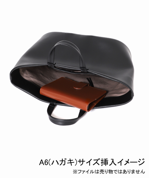 SCUE/スキュー】Short handle tote バッグ (Large)（トート