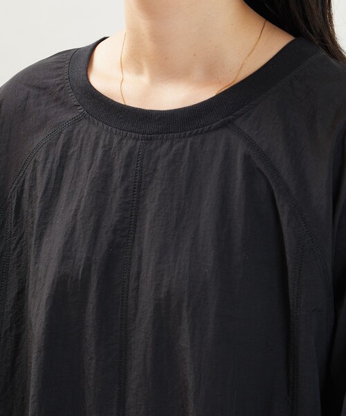 FREAK'S STORE（フリークスストア）の「限定展開　パネル ステッチデザイン ナイロンワンピース（ワンピース・レディース・ナチュラル/ブラック/オリーブ/サックスブルー・SMALL/MEDIUM）」の17枚目の写真