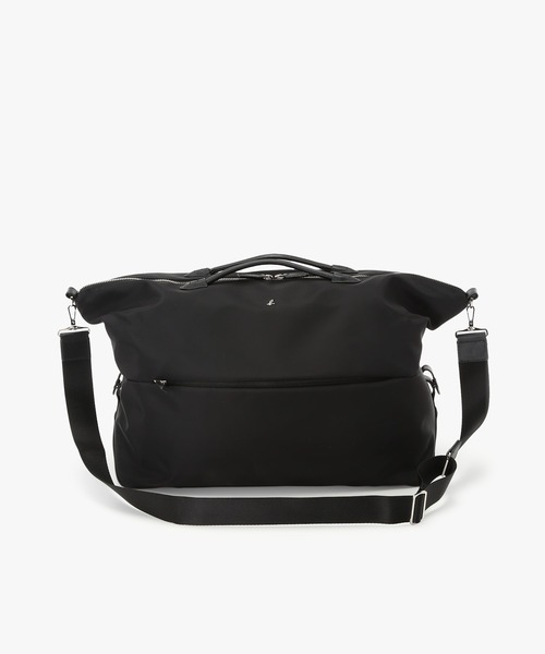 アニエスベー　黒ナイロンボストンバッグ アニエスベーボヤージュ agne's b. VOYAGE XAS01－02 ボストン