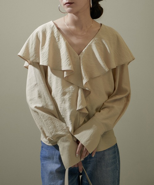 楽天市場】【SALE／30%OFF】ビンテージライクラッフルカラー
