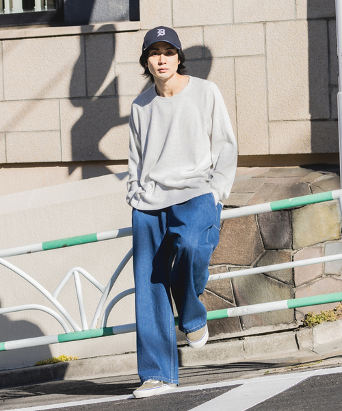 417 EDIFICE（フォーワンセブンエディフィス）の「メランジ ワッフル カットソー（Tシャツ/カットソー・メンズ・ホワイト/ベージュ/チャコールグレー・SMALL/MEDIUM/LARGE）」の7枚目の写真