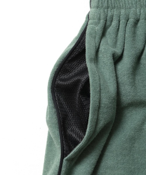 Back Channel(バックチャンネル)の「Prillmal PILE SHORTS(その他パンツ・メンズ・グリーン/ネイビー・LARGE/MEDIUM/XX-LARGE/X-LARGE)」の6枚目の写真